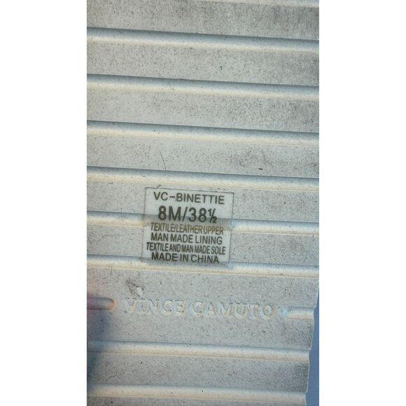 Vince Camuto Bredenna Espadrille Platform Sandals Size 8 Suede Brown Boho Ankle - Picture 11 of 12